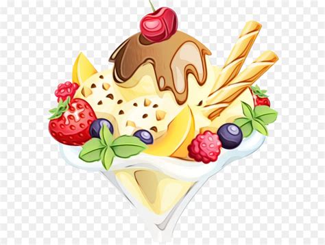 Sundae Frozen Yogurt Sorvete Png Transparente Gr Tis