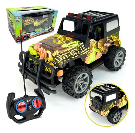 Carrinho Jeep Controle Remoto Carro Grande Off Road Cor Sortido