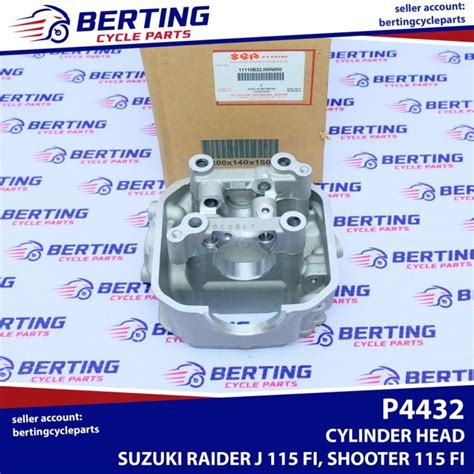 Sgp Cylinder Head Suzuki Raider J 115 Fi Shooter 115 Fi Genuine 11110b22j00n000 Lazada Ph