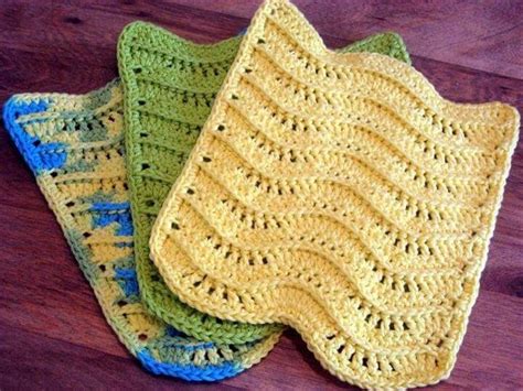 Quick Easy Crochet Dishcloth Diy To Make