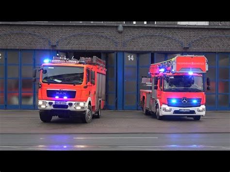 HLF 20 DLK 23 12 Berufsfeuerwehr Münster FW 1 YouTube