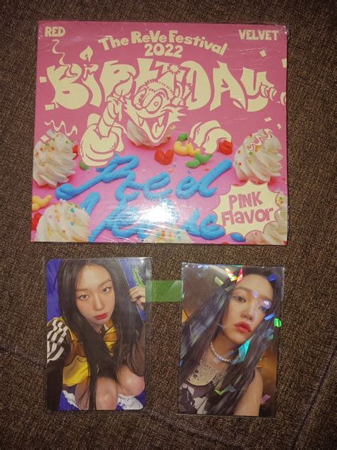 WTS RED VELVET BIRTHDAY ALBUM DIGIPACK IRENE PINK VERSION INCLUDE