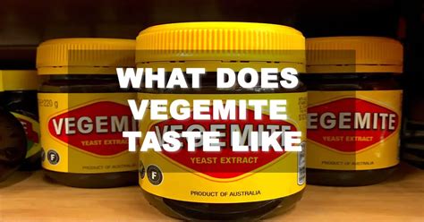 Vegemite Taste