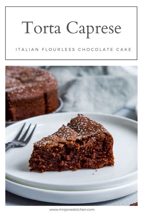 Torta Caprese Recipe Chocolate Almond Flourless Cake Artofit