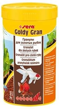 sera Goldy gran 250 мл - гранулированный корм для золотых рыбок купить ...