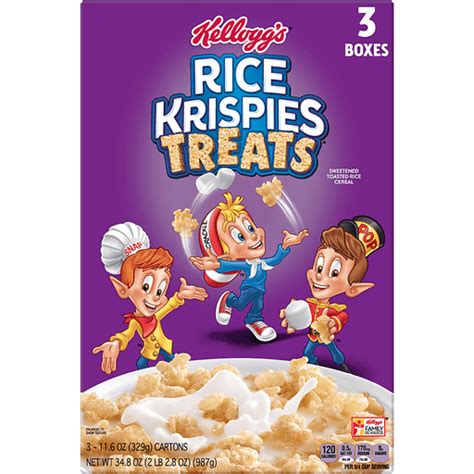 Kelloggs Rice Krispies Cereal Marshmallow 348oz Shop Priceless Foods