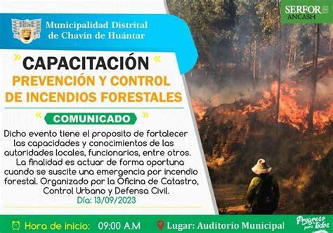 Capacitaci N En Prevenci N De Incendios Forestales Campa As