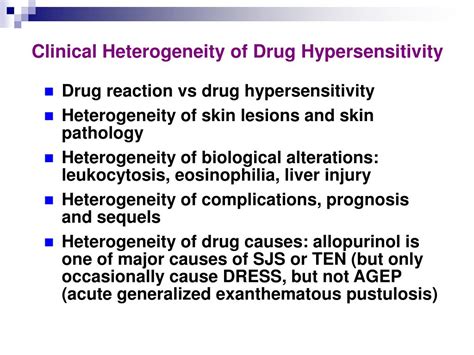 Drug Hypersensitivity Syndrome