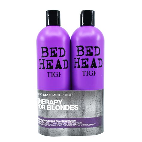 Tigi Bed Head Dumb Blonde Shampoo Ml Conditioner Ml D Rkov Sada Bezvavlasy Cz