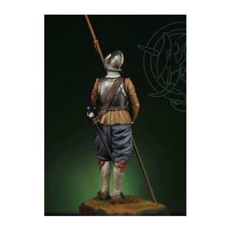 Figurine De Piquier à Rocroi 1643 Romeo Models 75mm Maquettes Et