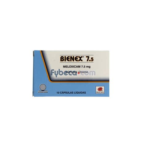 Bienex Caps 75 Mg C10 Suelta Fybeca