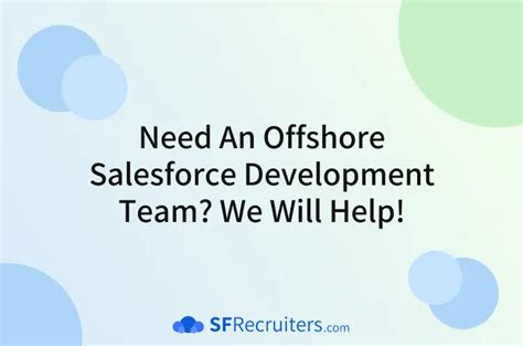 Hire Offshore Salesforce Development Team Sf Recruiters