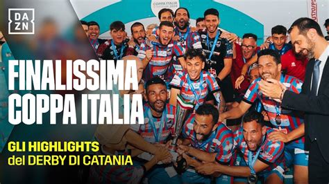 Coppa Italia Al Catania Fc Derby Con La Domusbet Tv Deciso All Extra