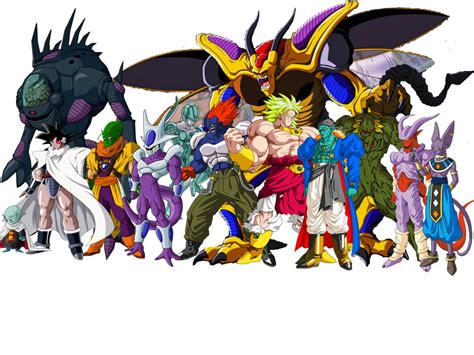 Dbz Movie Villains New V2 By Skarface3k3 On Deviantart