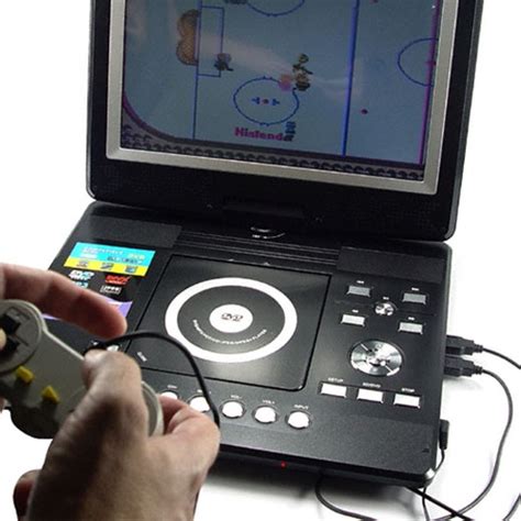 Portable DVD Player Gets Huge Screen, Plays NES Games - Technabob