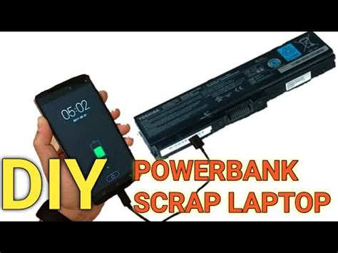 How To Make A Powerbank Mah From Scrap Battery Old Laptop Youtube