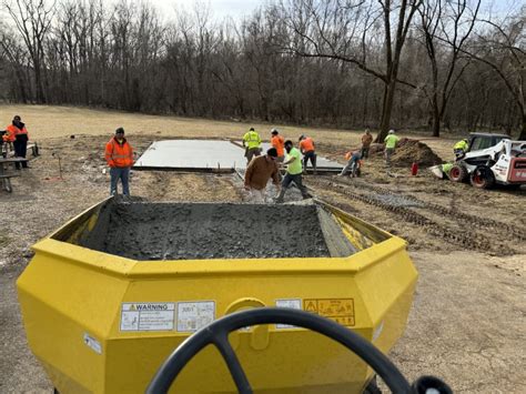 Castlewood State Park Concrete Pour St Louis Mo Union Sportsmen S