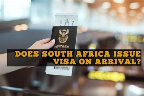 South Africa Visa On Arrival What You Need To Know In 2024