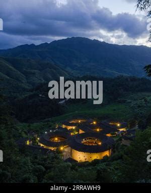 Tianluokeng Tulou Cluster UNESCO World Heritage Site Nanjing County