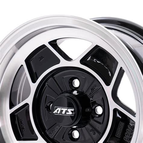 Ats Classic Felgen Diamant Schwarz Frontpoliert In Zoll