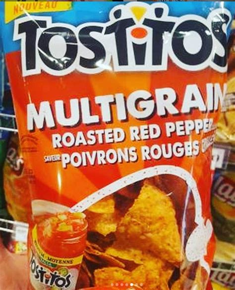 Tostitos Multigrain Roasted Red Pepper Canada