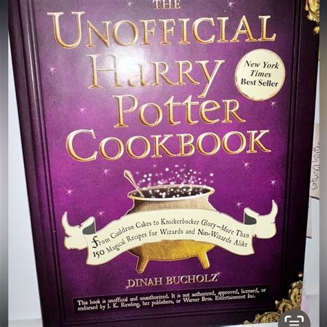 Kitchen The Unofficial Harry Potter Cookbook Poshmark