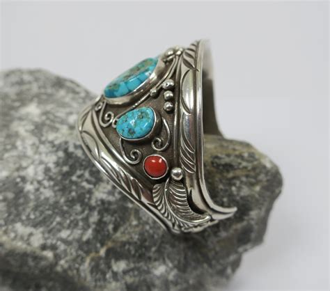 Vintage Armreif Armspange Sterling Silber W Zuni Navajo