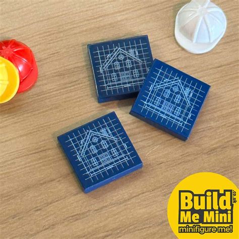 Architect House Blueprint – LEGO Minifigure Custom Accessory | Build Me ...