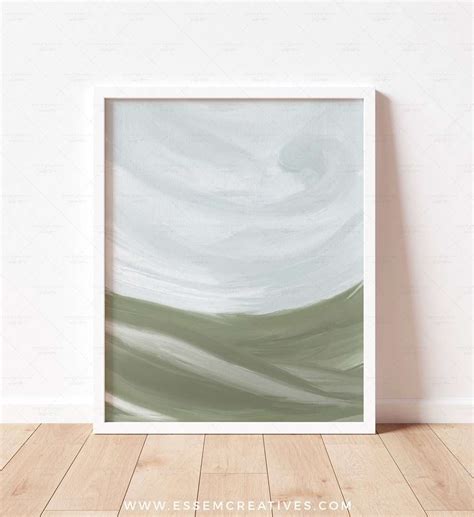 Abstract Landscape Print, Large Wall Art Prints, Printable Art for Living Room Dining Room ...