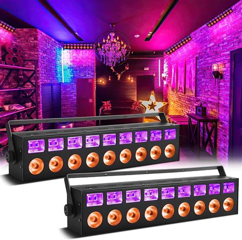 Faretto Led Wallwasher Luce Per Feste Rgbw Uv W Led Bar Strip Dmx