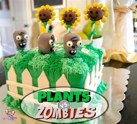 PLANTS VS. ZOMBIES CAKE! - Decorated Cake by Miss Trendy - CakesDecor