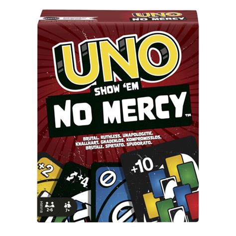 Mattel: UNO No Mercy: купить настольную игру по низкой цене в интернет ...