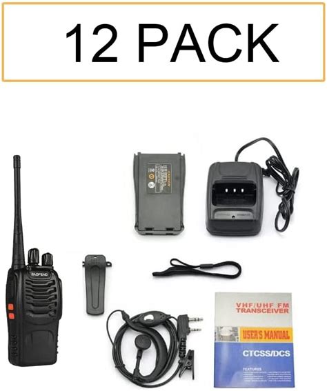 BAOFENG BF 888S Walkie Talkie De Largo Alcance Para Adultos Con