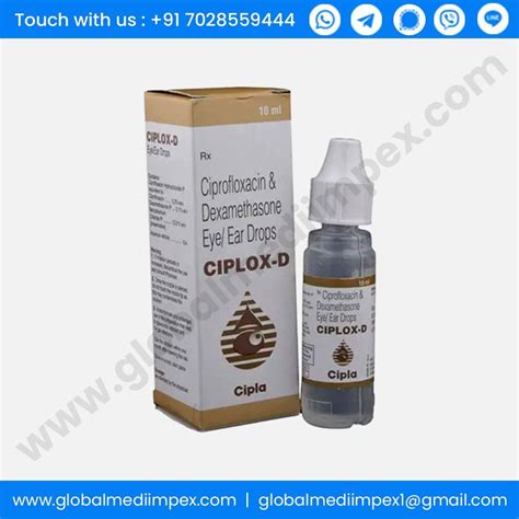 Cipla Ciplox D Eye Ear Drops At Rs 30 Piece In Nagpur ID 26053538091