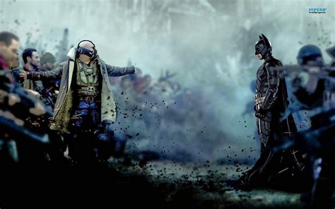 BANE AND BATMAN THE DARK KNIGHT RISES FREE WALLPAPERS - batman hd