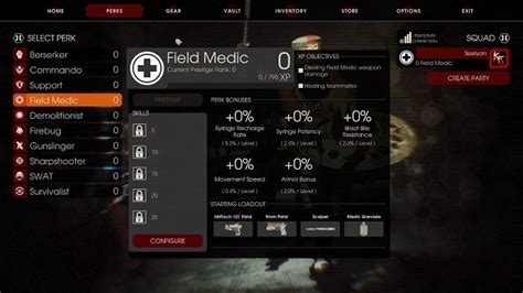 Killing Floor 2 Field Medic Build Best Weapons Loadout Guide Games