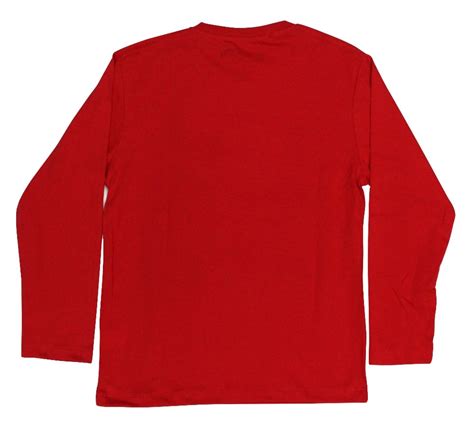 POLO MANGA LARGA ALGODÓN NIÑO HOT WHEELS ROJO HWS 0112