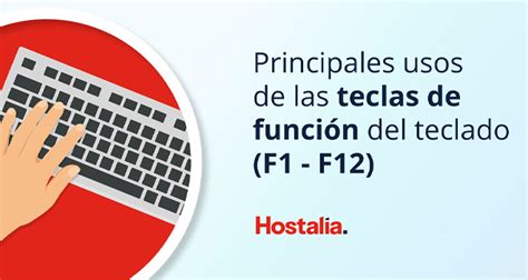 Principales Usos De Las Teclas De Función Del Teclado F1 F12