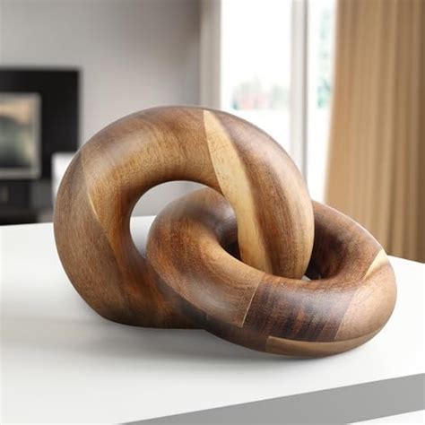 Amazon VETELK 2 Link Wood Chain Link Decor Wood Knot Decor For