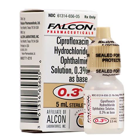 ciprofloxacin ophthalmic solution   ml  sale entirelypets rx
