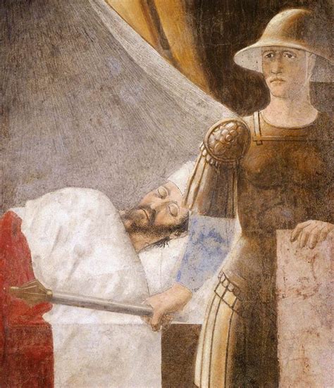 Piero Della Francesca Vision Of Constantine Detail