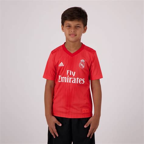 Camisa Adidas Real Madrid Third Juvenil Futfanatics