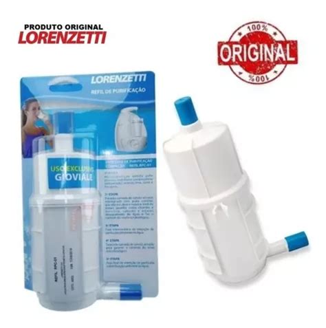 REFIL DE PURIFICAÇÃO GIOVIALE RPC 01 LORENZETTI Acqua Vici Vendas