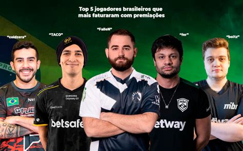 CS GO Top 5 jogadores brasileiros que mais faturaram premiações