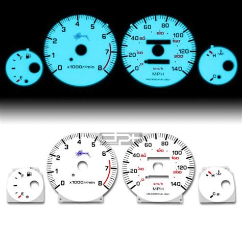 Purchase Reverse Indiglo Glow Gauge White Face For Dodge Plymouth