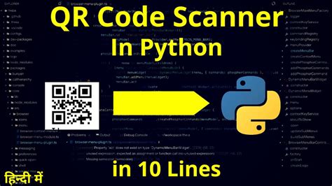 Qr Code Scanner In Python Python Qr Code Scanner Python Qr Code