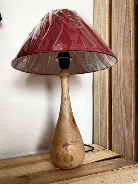 Troc Echange Lampe bois modèle unique sur France Troc