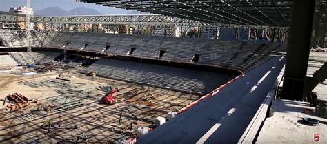 Construction Air Albania Stadium Arena Komb Tare Stadiumdb