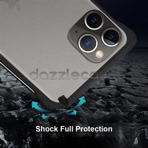 Apple IPhone Pro Max Naked Borderless Ultra Slim Semi Transparent Mobile Back Case Cover