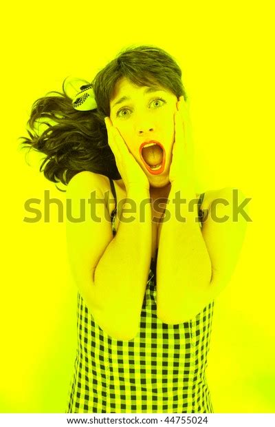 Sexy Brunette Pinup Girl Stock Photo Shutterstock